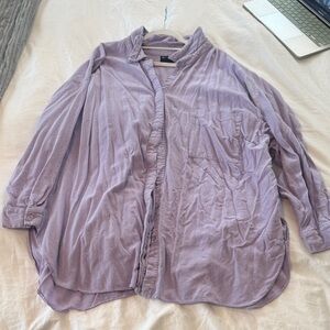ASOS Lavender Button Down Shirt